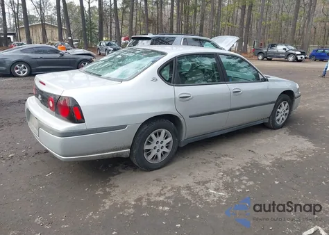2004 Chevrolet Impala из США, поврежденный, VIN 2G1WF52E849397282